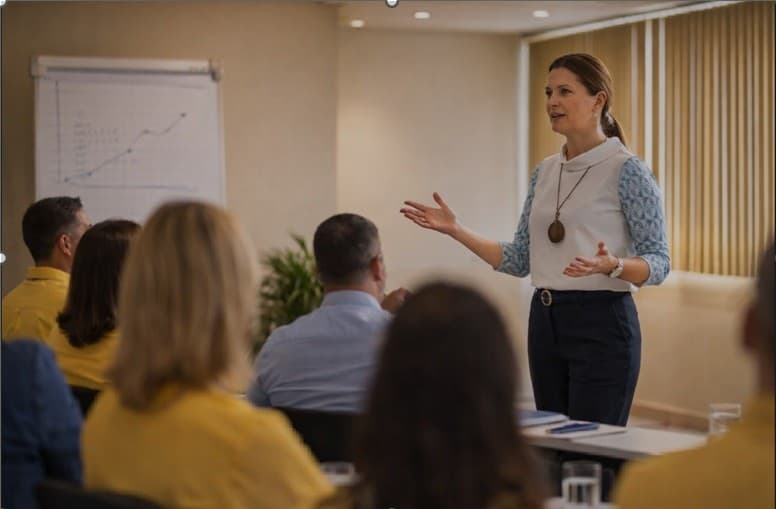 Treinamento Corporativo - Instrutora